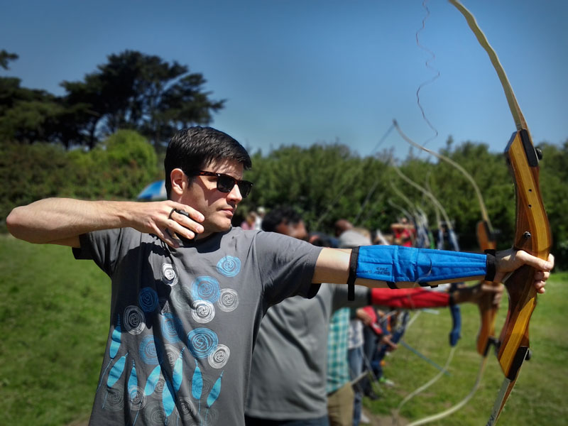 Golden Gate JOAD Archers Shoot for Achievement Awards